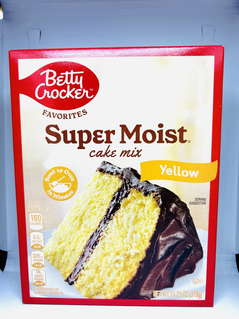 BETTY CROCKER YELLOW 375 G
