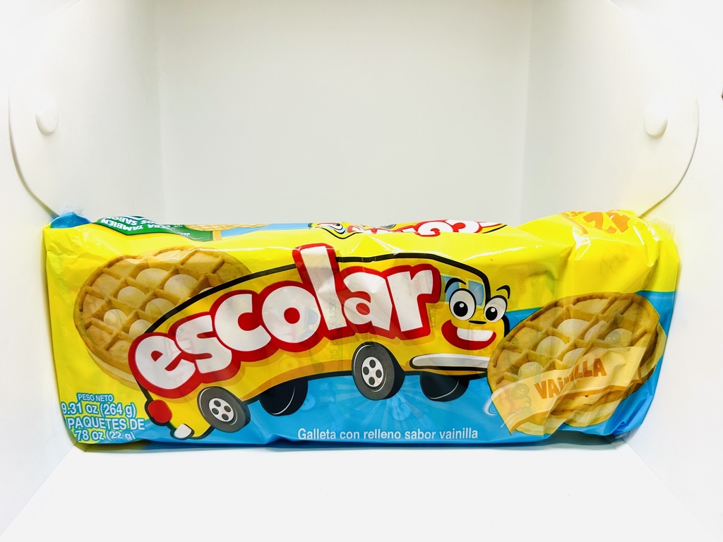 GALLETA ESCOLAR VAINILLA 264 G