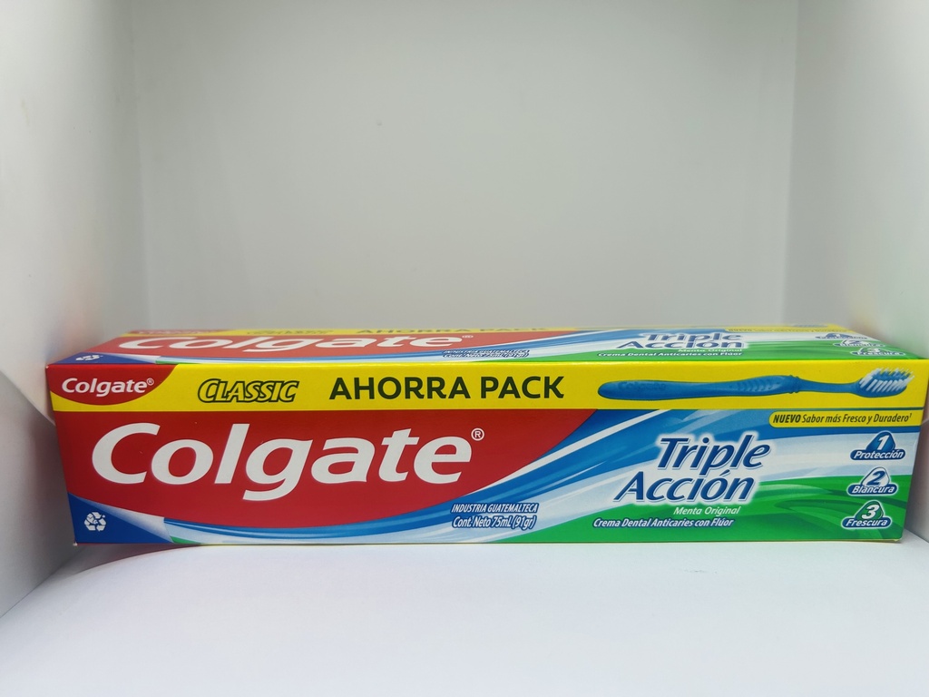 COLGATE 3BLE ACCION 75 ML