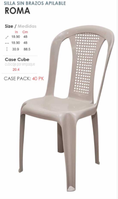 SILLA ROMA COLOR SURT