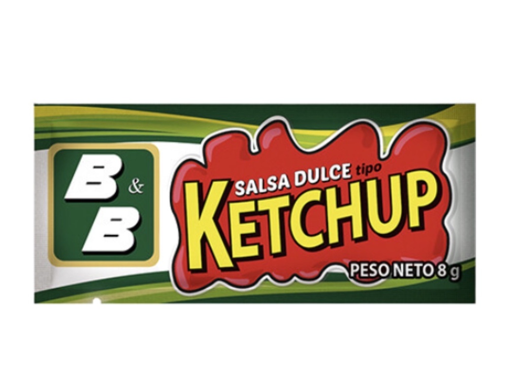 SALSA DULCE KETCHUP SACHETS 8G /500´S