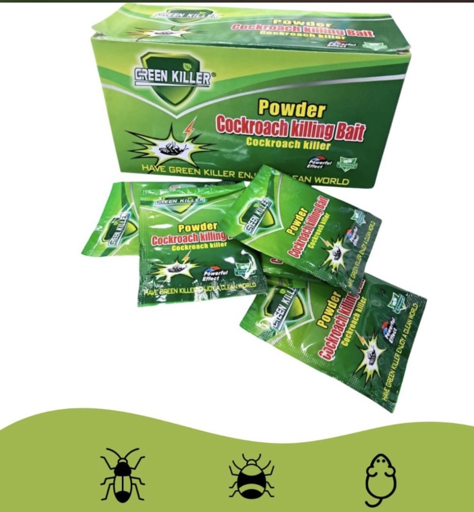 VENENO MATA CUCHARACHA EN POLVO 50´S