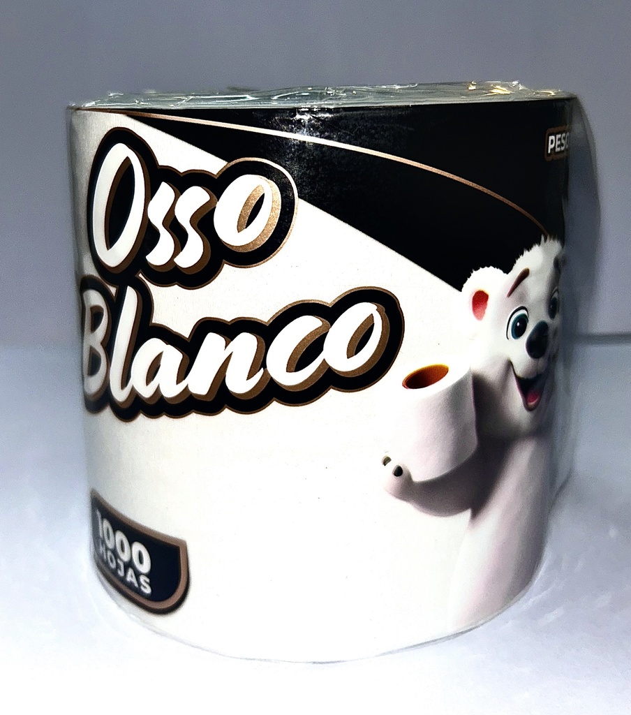 HIGIENICO OSO BLANCO INDIVIDUAL 1000H/24´S