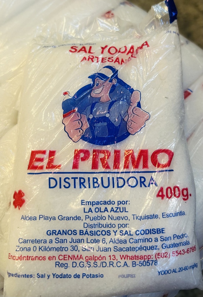 SAL EL PRIMO 400 G/25´s