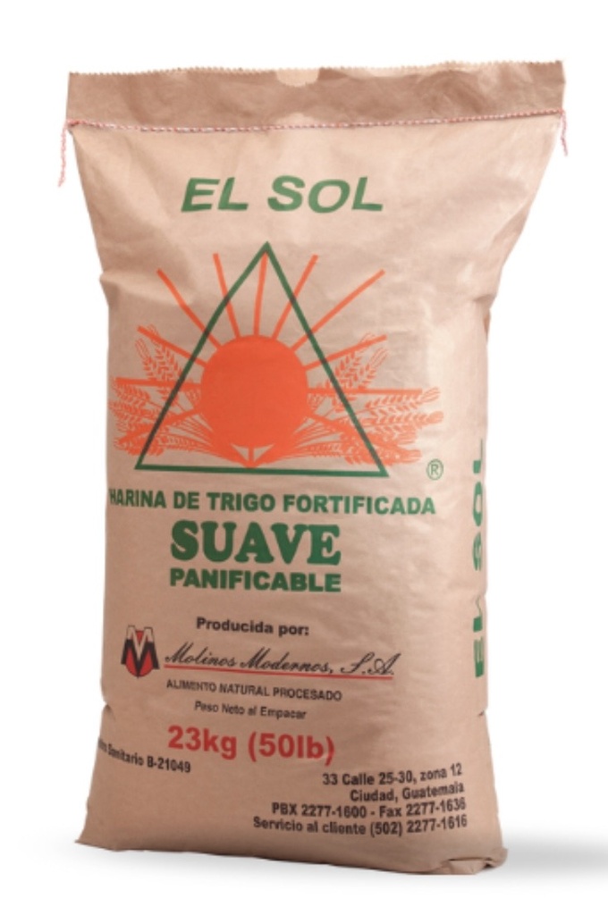 HARINA SUAVE SACO 50 LB