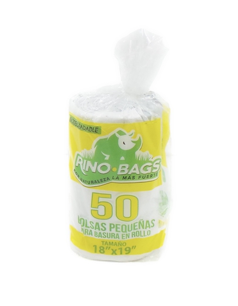 BOLSA ROLL RINO BAGS PEQ 50´S
