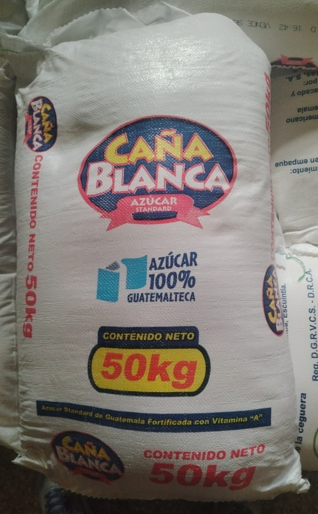 AZUCAR CAÑA BLANCA 50KIILOS