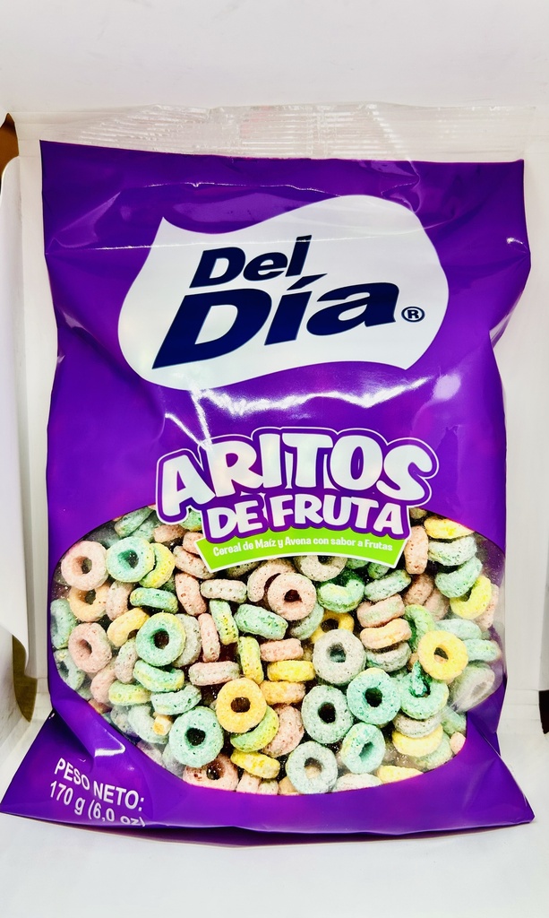 CEREAL DEL DIA 170 G ARITOS DE FRUTA 