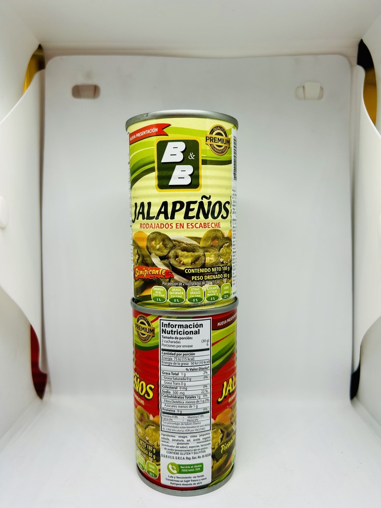 CHILE BB JALAPEÑO 5.5 O SEMI 