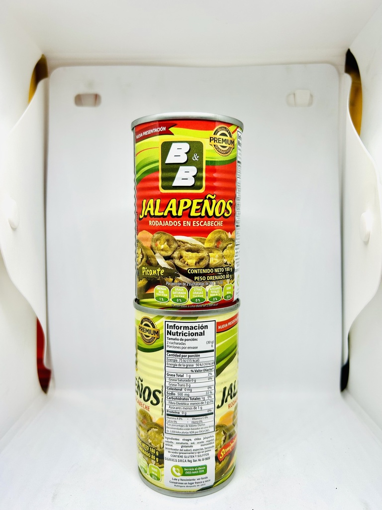 CHILE BB JALEPEÑO 5,50 O PICANTE 