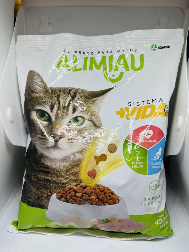 CONCENTRADO ALIMIAU P/GATO 454G