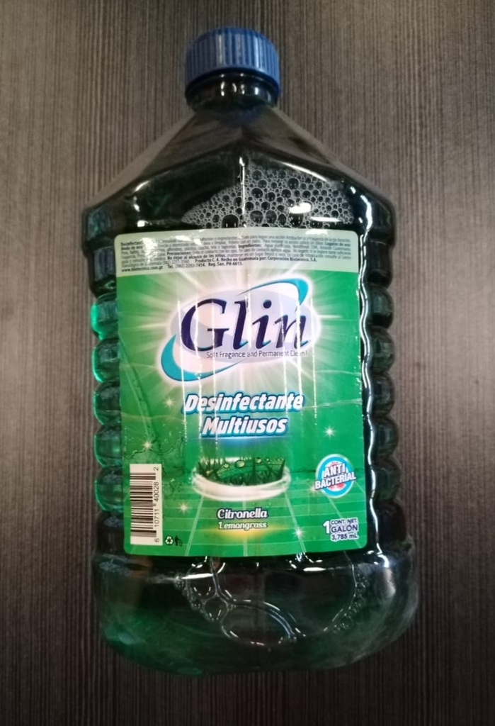 DESINFECTANTE GLIN CITRONELLA GALON 