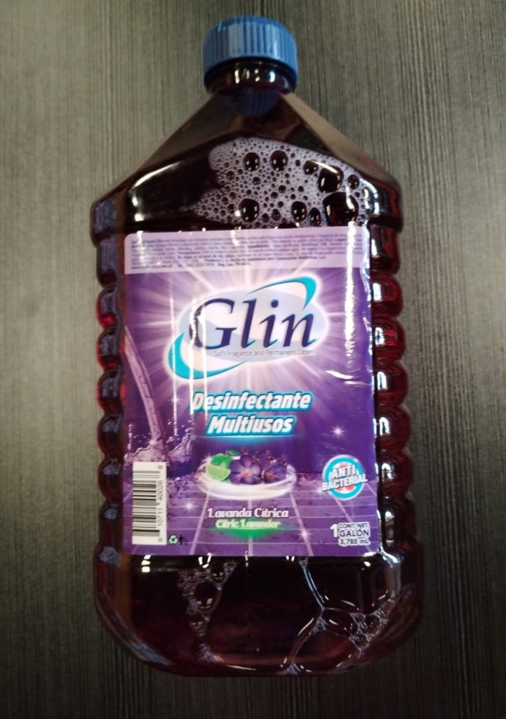 DESINFECTANTE GLIN GALON LAVANDA 