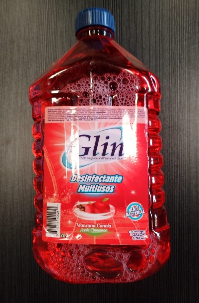 DESINFECTANTE GLIN GALON MANZANA CANELA 