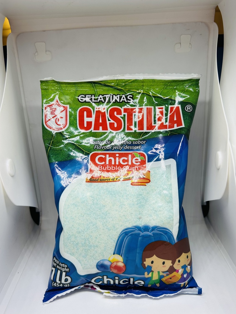 GELATINA CASTILLA CHICLE LB