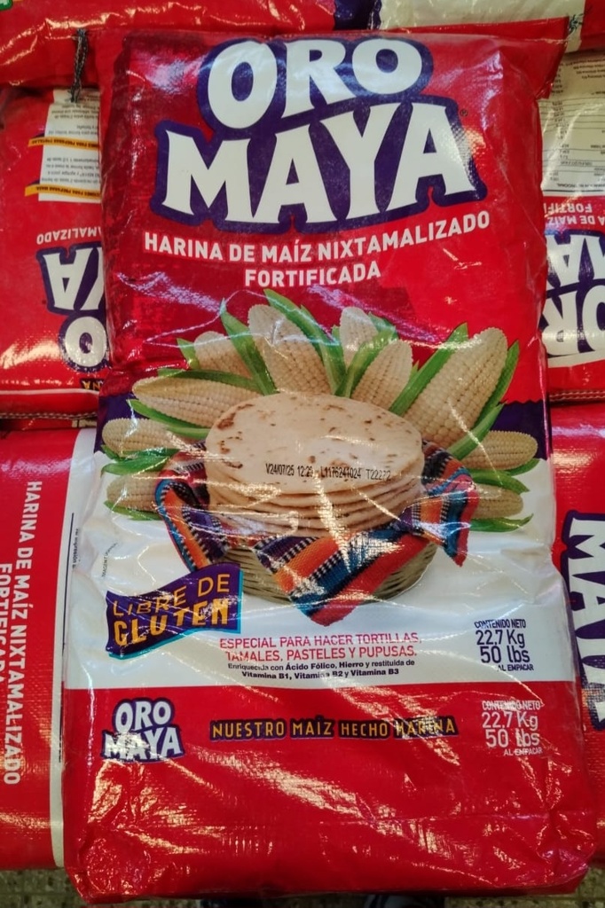 HARINA DE MAIZ ORO MAYA 50 LB