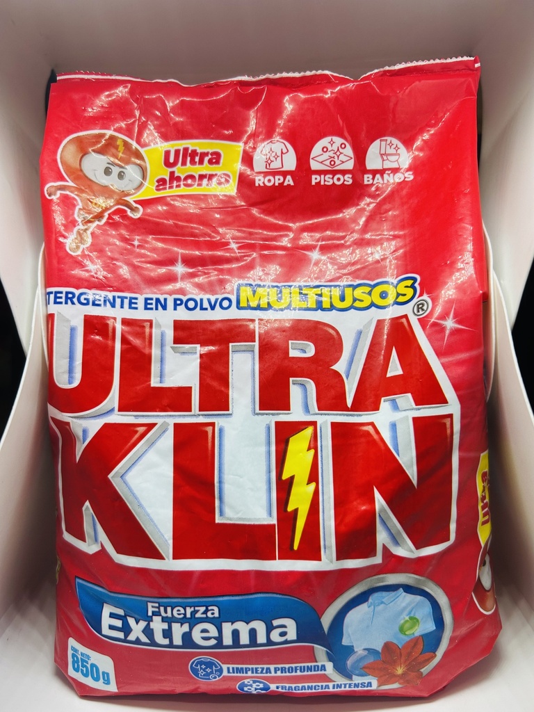 DETERGENTE ULTRA KLIN FUERZA EXTREMA 850
