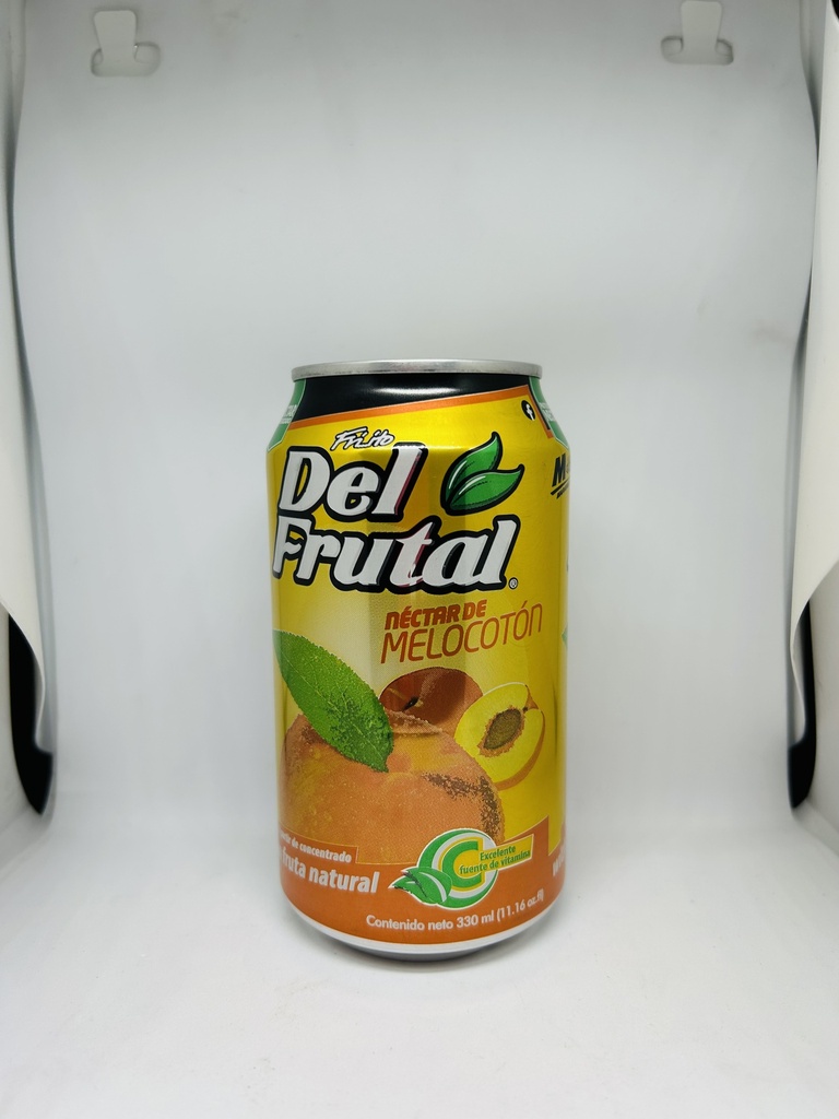 JUGO DEL FRUTAL LATA  330ML MELOCOTON