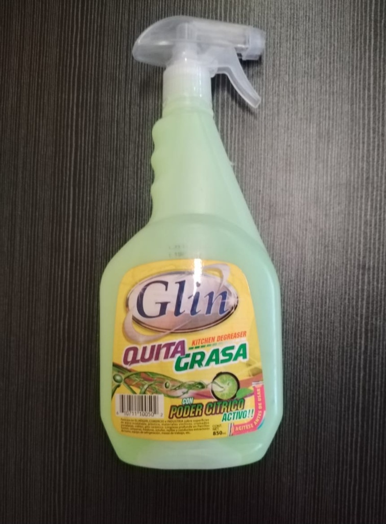 QUITA-GRASA GLIN 850 ML