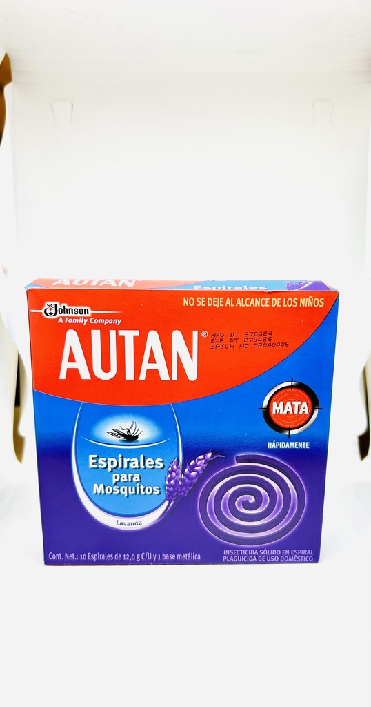 REPELENTE AUTAN ESPIRAL LAVANDA 