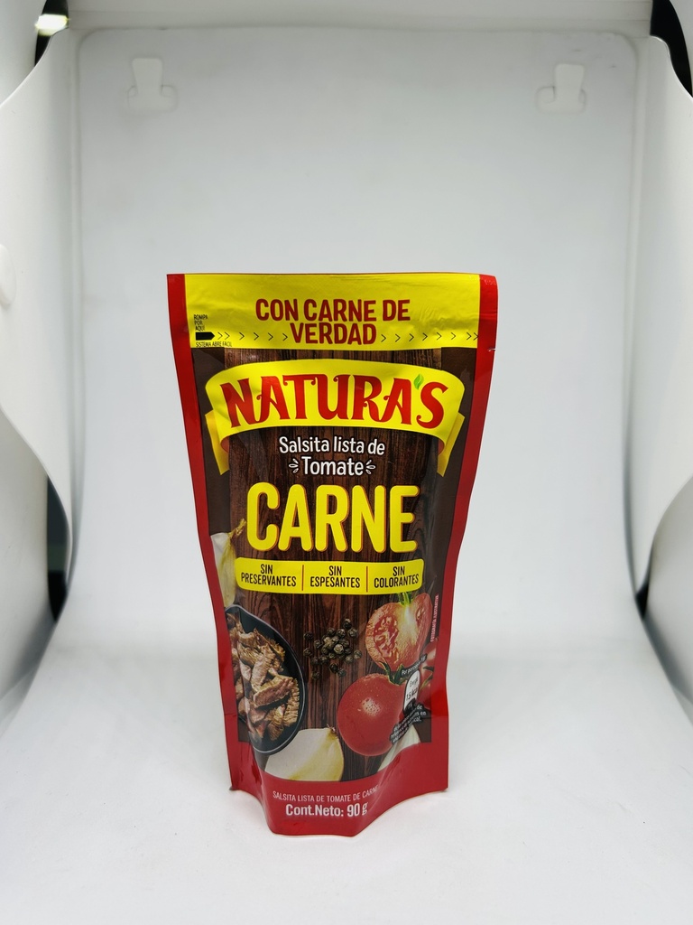 SALSITAS NATURAS CARNE 100 G/12´S