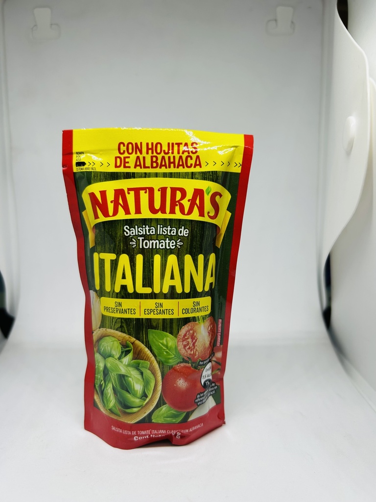 SALSITAS NATURAS ESPECIAL ITALIANA  90 G/12´S