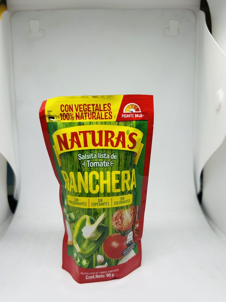 SALSITAS NATURAS RANCHERAS 90 G /12´S