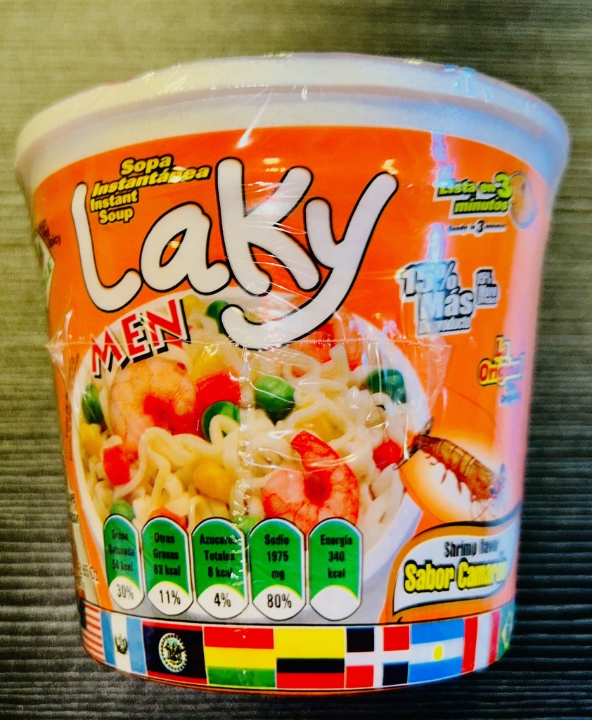 SOPA LAKY CUP 75 G camaron/12´S