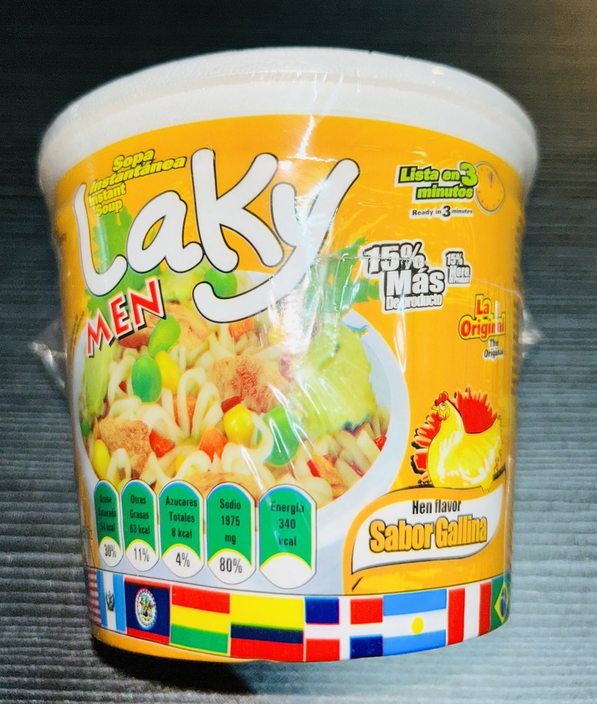 SOPA LAKY CUP 75 G gallina/12´S