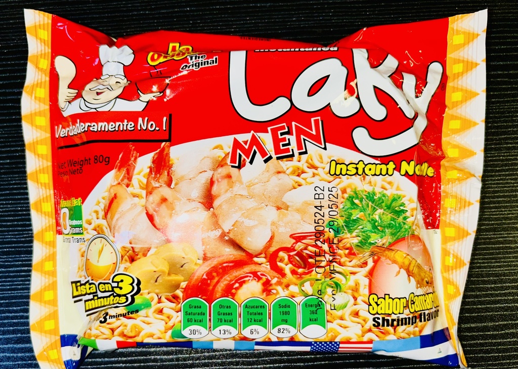 SOPA LAKY MEN SOBRE 80 G CAMARON/24´S