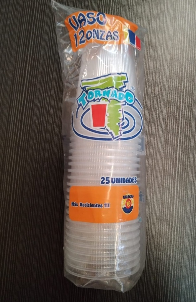 VASO CLARIFICADO 12 ONZ 25'S EDECA