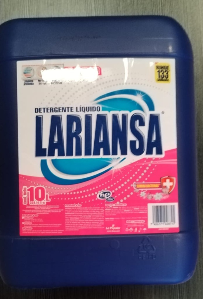 DETERGENTE LARIANSA 10LT