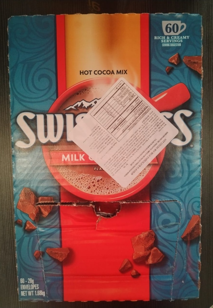 HOT COCOA SWISS PACK 60'S