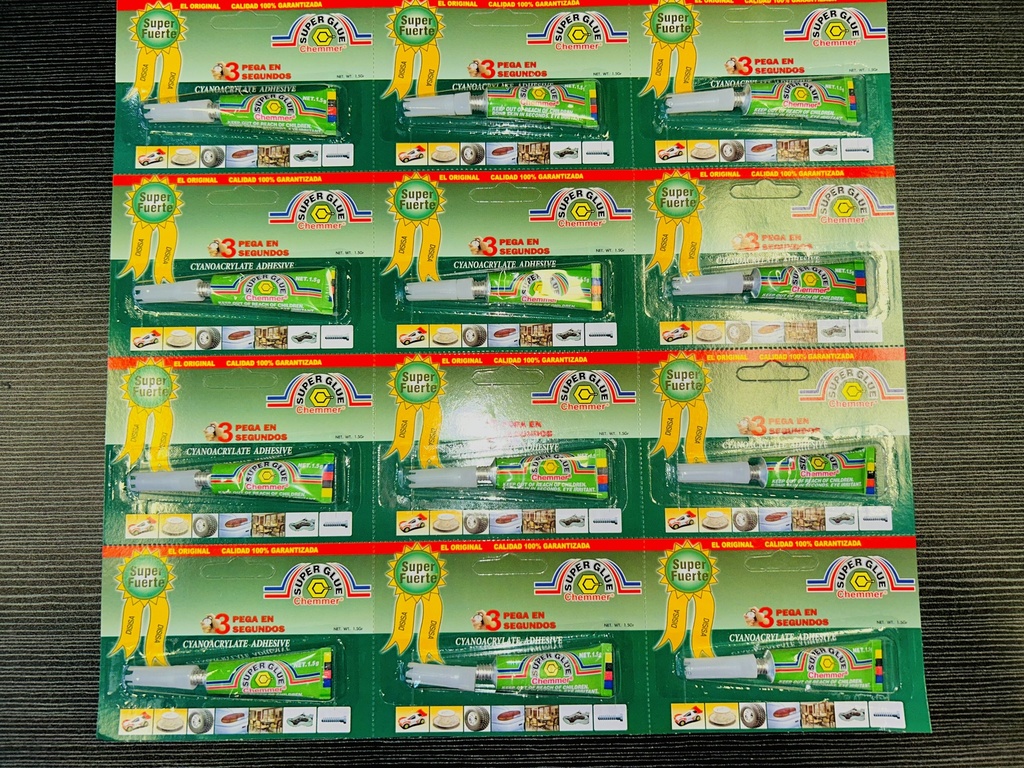 PEGAMENTO SUPER GLUE CARTON