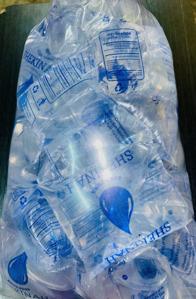 BOLSA DE AGUA PURIFICADA 25´S