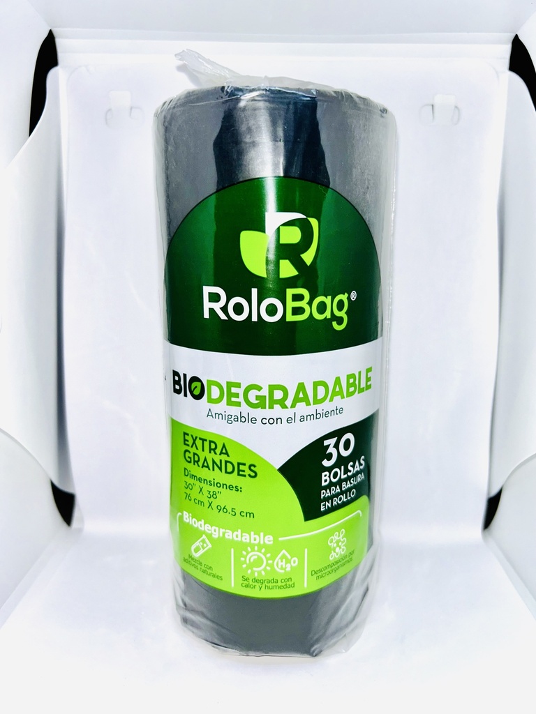 BOLSA ROLOBAG BIO EXTRA GRANDE 30´S