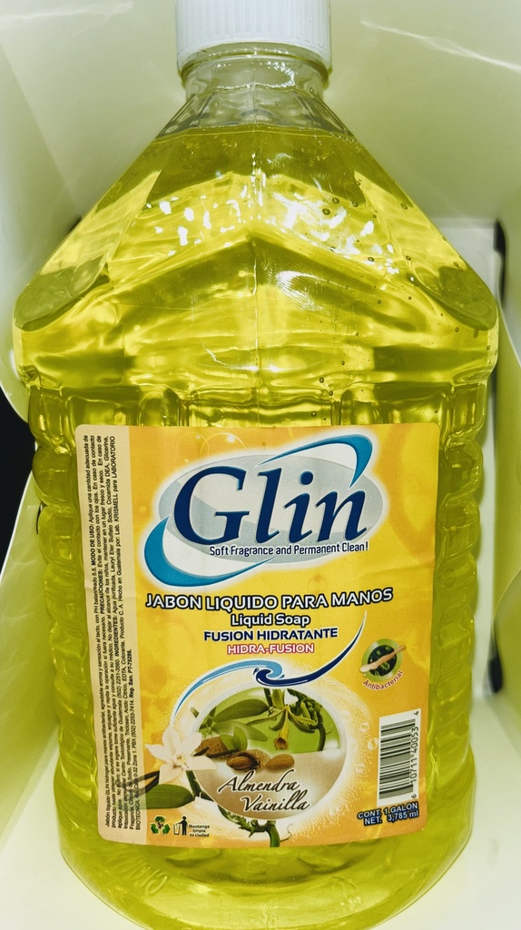 JABON GEL GLIN GL ALMENDRA VAINILLA