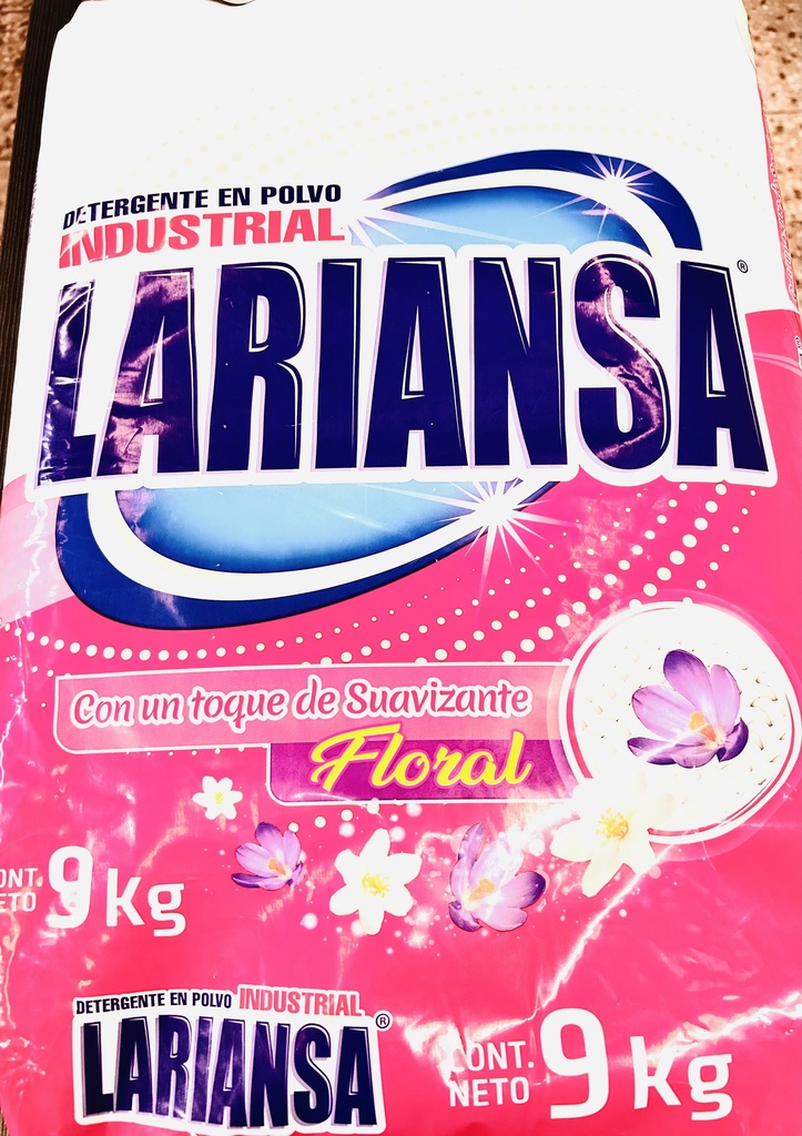 DETERG ENPOLVO LARIANSA 9 KG
