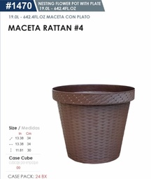 [RAT#4] MACETA RATAN #4