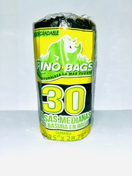 [RINO30] BOLSA ROLL RINO BAGS MEDIANA 30´S