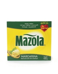[MAR400G] MARGARINA MAZOLA 400 G